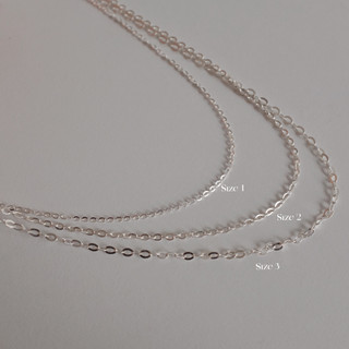 Dây Chuyền Mảnh Bạc 925