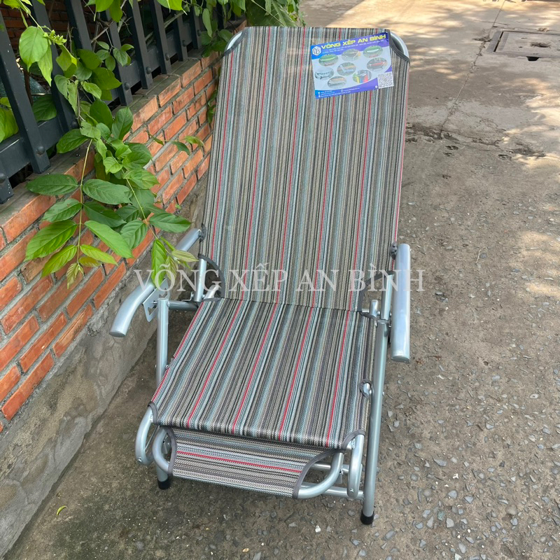 Ghế xếp đa năng, gấp gọn thư giãn An Bình - GHDU1 - vải dù nhập khẩu khung kim loại fi25 dày 1mm - Hàng cao cấp