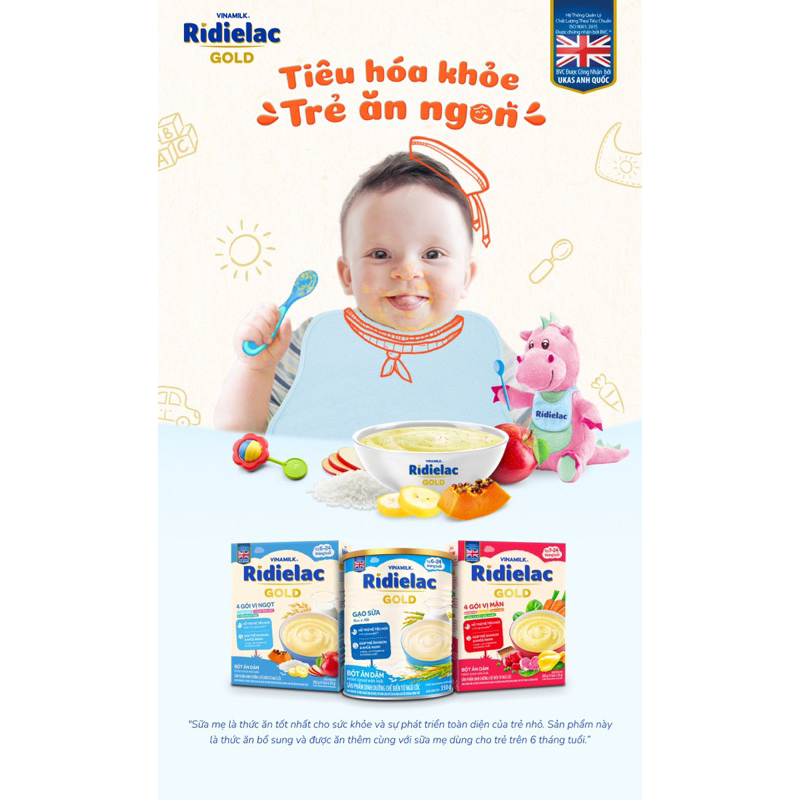 Bột ăn dặm Ridielac gold Vinamilk