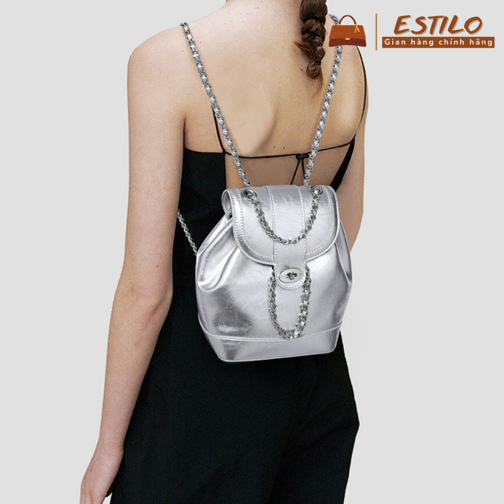 Balo nữ thời trang đi học đi chơi ESTILO size 22cm HA360