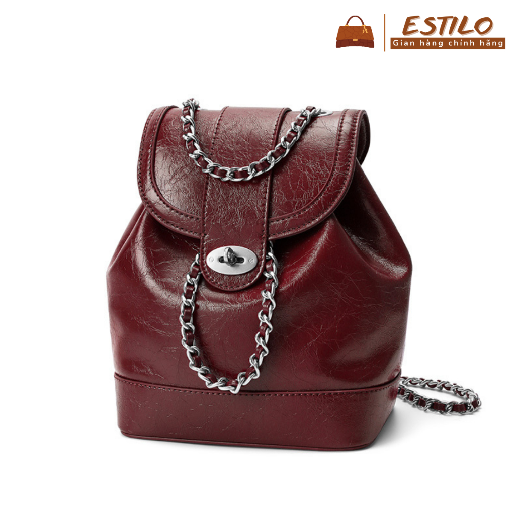 Balo nữ thời trang đi học đi chơi ESTILO size 22cm HA360