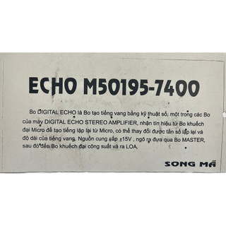 BO VANG ECHO ( M50195-740 )