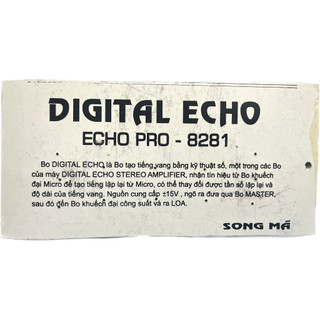 BO VANG DIGITAL ECHO
