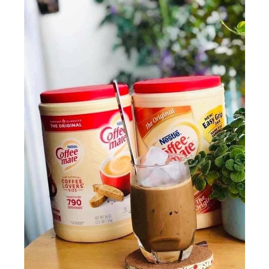 Bột kem pha cafe Nestlé Coffee Mate Original Mỹ 1,5kg - Happi