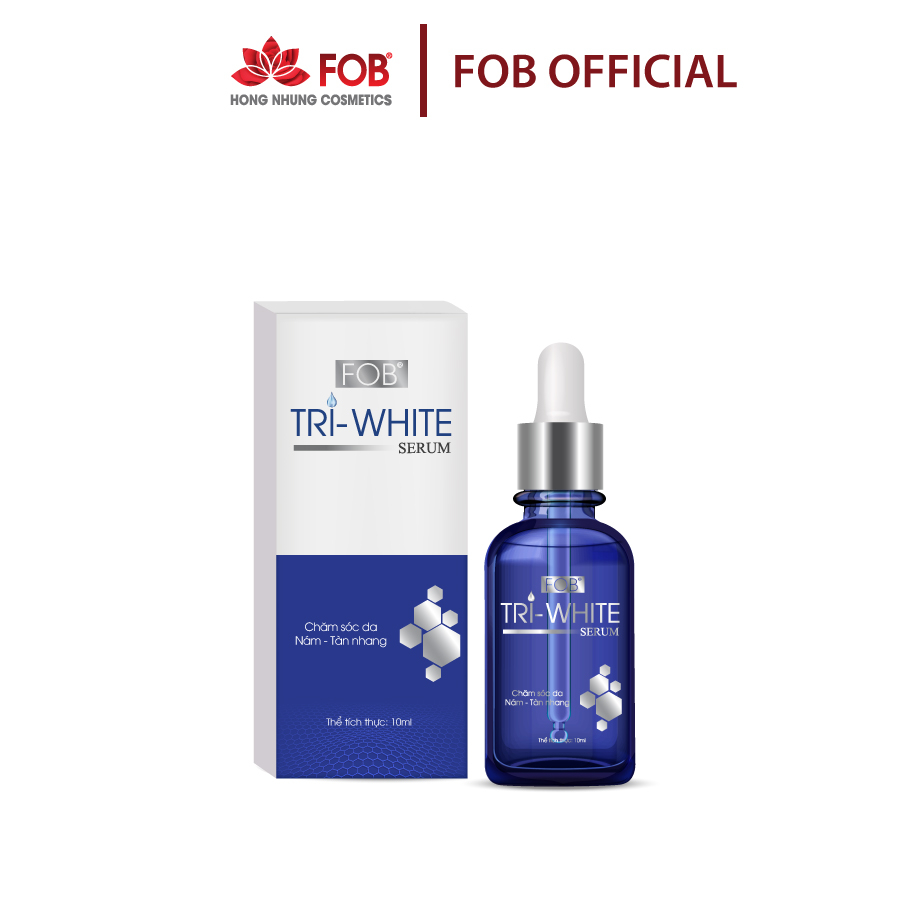 Chăm sóc da nám – tàn nhang- trẻ hóa da - FOB® TRI – WHITE SERUM