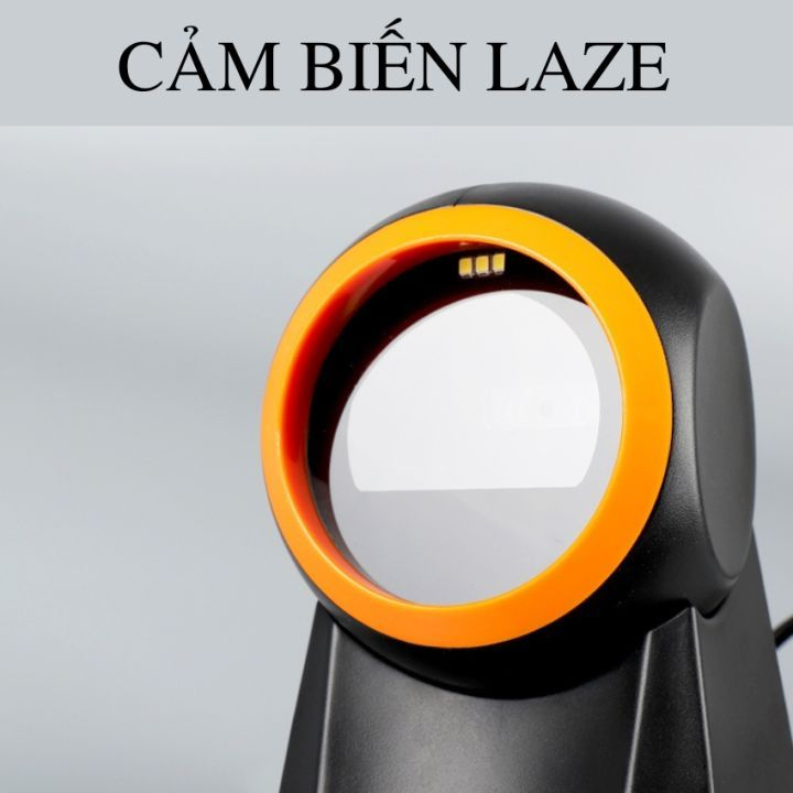 Máy quét mã vạch đa tia KAW CMOS để bàn 3D quét tất cả các loại mã - bảo hành 12 tháng
