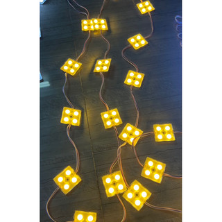 LED Hắt 4 mắt Đế Sắt 3535 - Chống Nước [ Vỉ 20 bóng ]