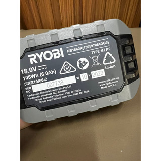 pin Ryobi 6Ah 18v HP