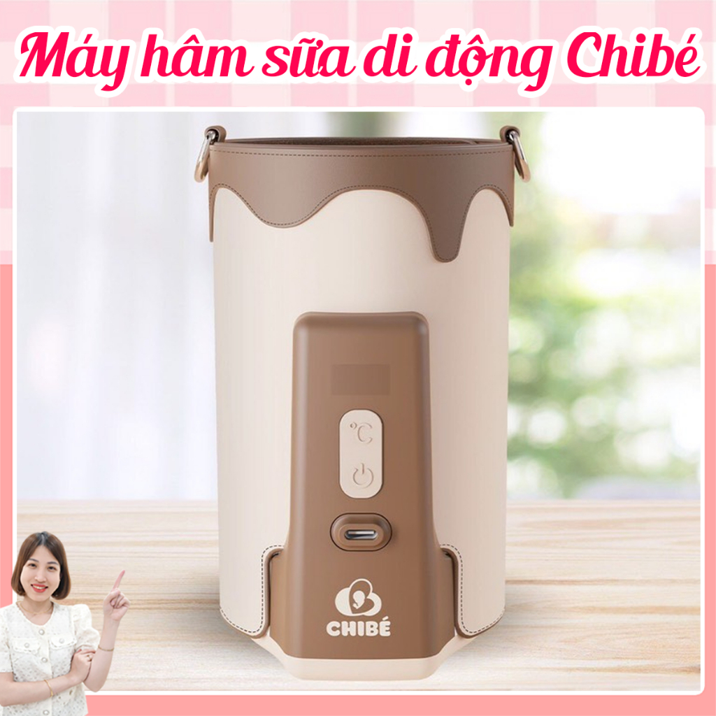 Máy hâm sữa di động Chibé Warm 3 -BH 18 tháng