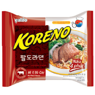 Koreno Mì Koreno gói 100g nhiều hương vị