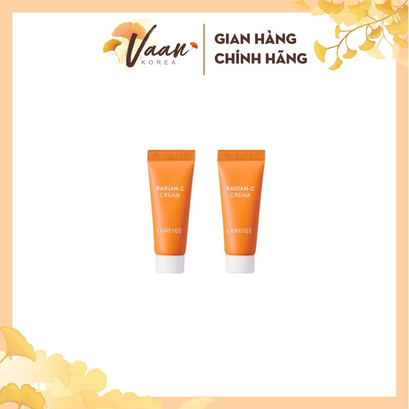 Kem dưỡng trắng da làm mờ đốm nâu #Laneige Radian-C Vitamin C Cream