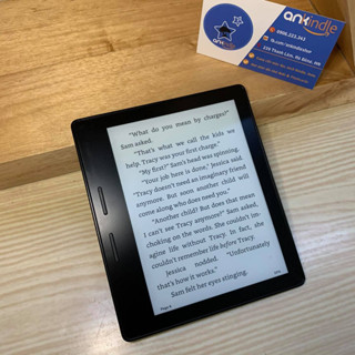 Máy đọc sách Kindle Oasis 1 8th màn hình 6’’ 300PPI sắc nét, có phím lật trang, nghe Audible