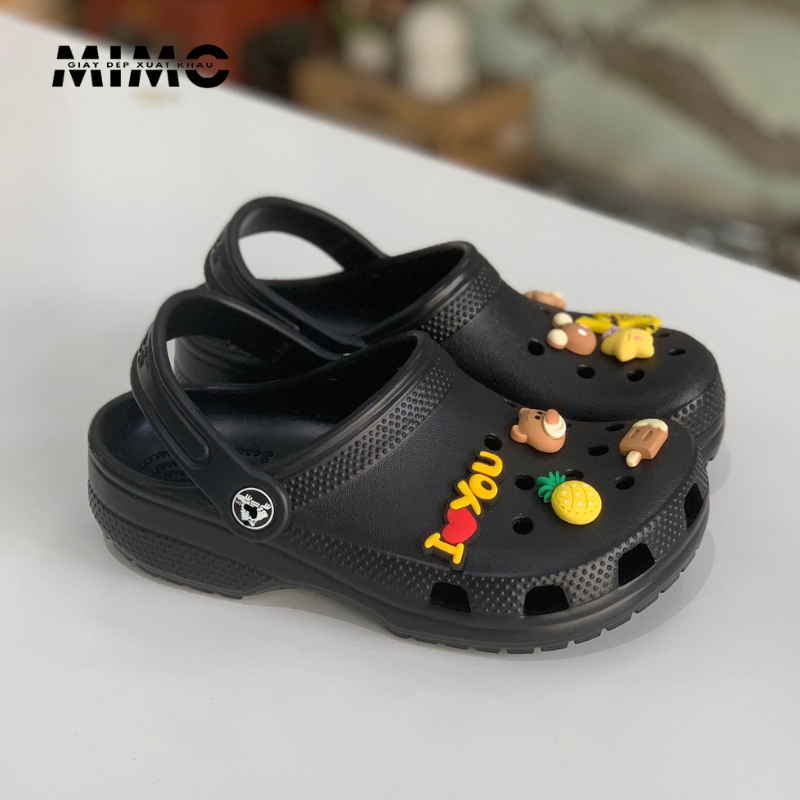 Tặng kèm jibit, Dép sục Classic kid êm nhẹ, bền đẹp, thoáng khí cho bé trai, bé gái