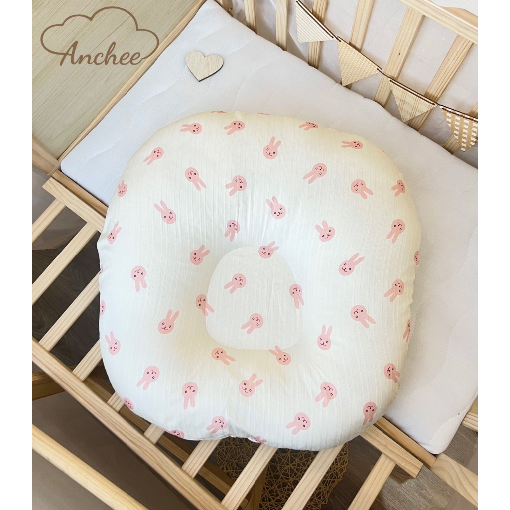 Gối Chống trào ngược ANCHEE chất liệu xốp gân cao cấp mềm mại cho bé nằm chống chớ, thoải mái, dễ chịu