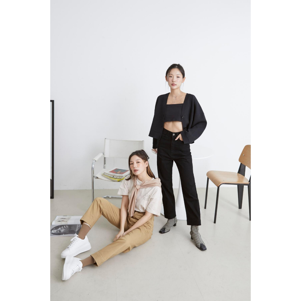 LIGAM - QUẦN KAKI ỐNG SUÔNG JAMILLE