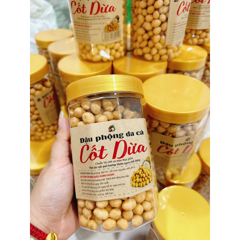 Đậu phộng da cá cốt dừa 500gr