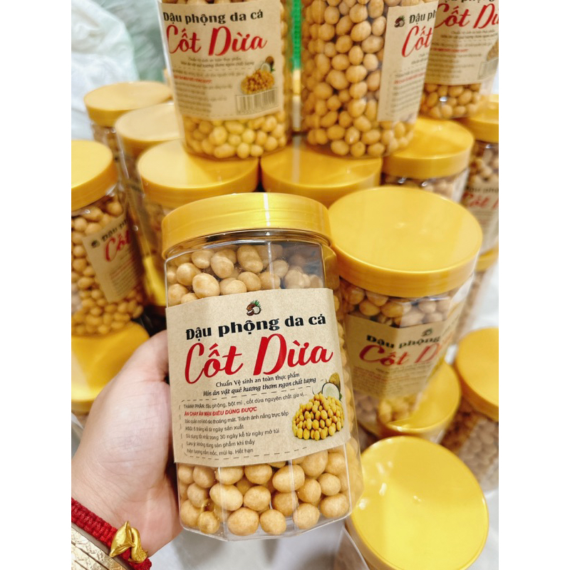 Đậu phộng da cá cốt dừa 500gr