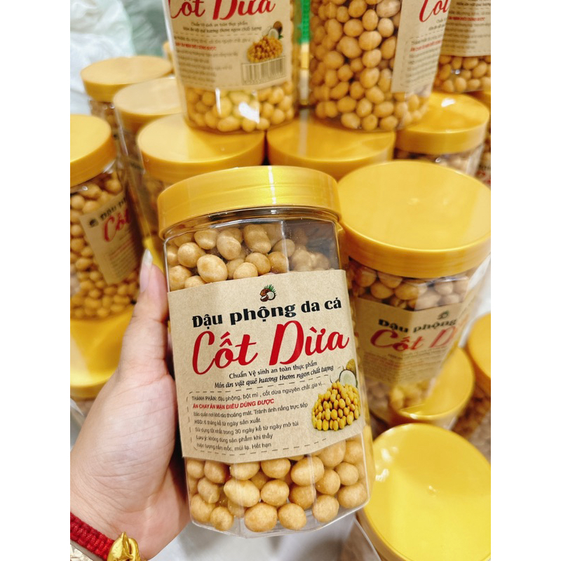 Đậu phộng da cá cốt dừa 500gr
