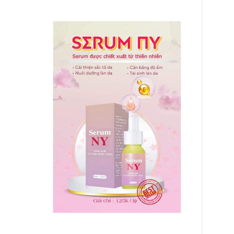 SERUM NY DƯỠNG TRẮNG DA  tặng kèm quà