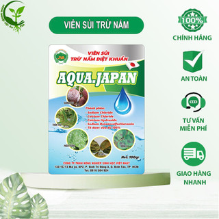 Viên sủi trừ nấm diệt khuẩn aqua-japan 100g eva24 vietau