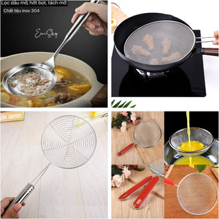 [FREESHIP] VỢT LỖ NHỎ - XẺNG XÀO RÃNH - VÁ MÚC CANH CHỐNG DÍNH, INOX K-CJ25