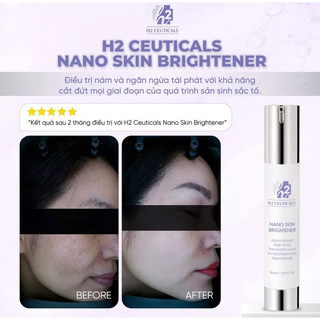 Kem nám H2 Ceuticals Nano skin brightener
