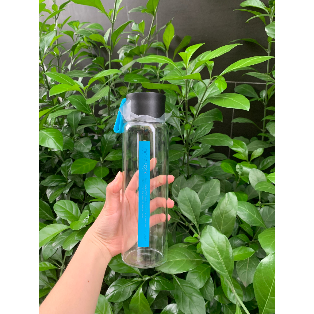 Bình Nước Thủy Tinh Lock&Lock LLG659BLU-PR (500ml) - CHÍNH HÃNG