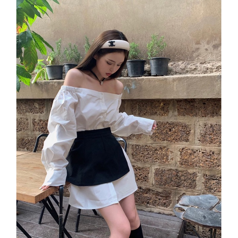 SP019886 SÉT ĐẦM SMI KÈM VÁY ĐEN