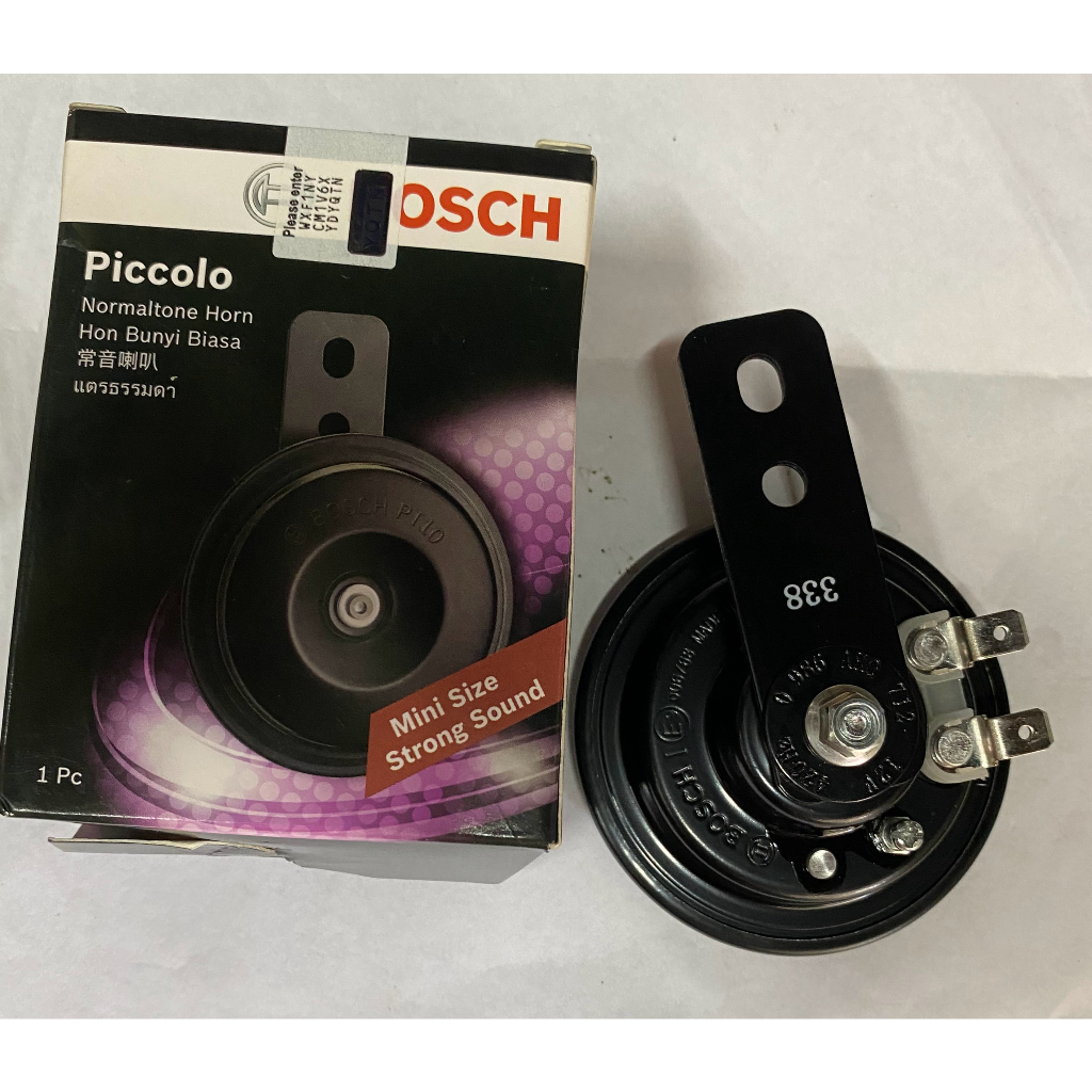 Kèn xe máy hiệu BOSCH công nghệ Châu Âu 12vdc - 115DB