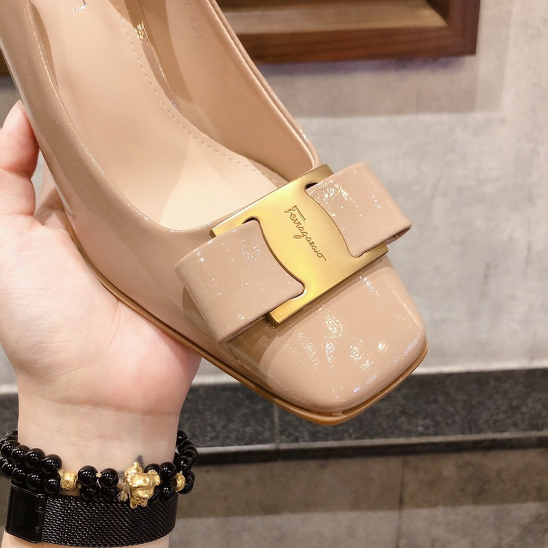 🏆🏆🏆 Cao gót gù bóng mềm nơ s v t phom siêu sang.Kết hợp đồ đi làm đi chơi đều chất! Shop cam kết hàng loại 1!