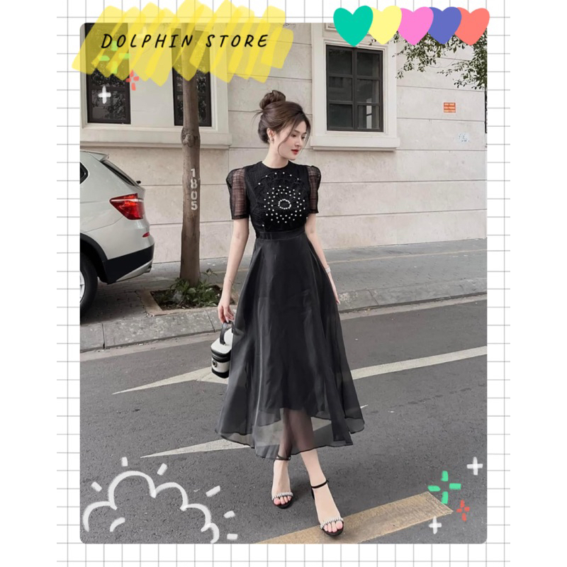 BIGSIZE Đầm đi tiệc bigsize - đầm tiểu thư bigsize