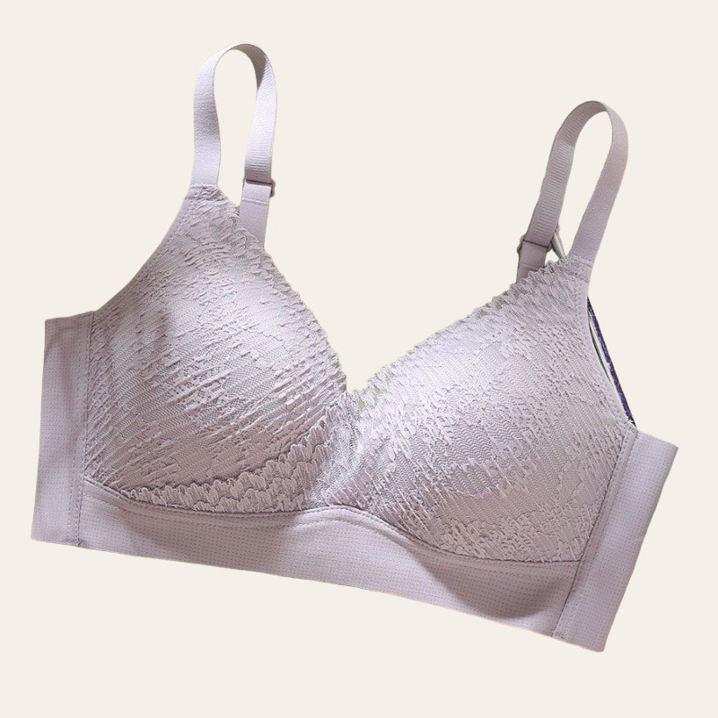 Áo lót nữ su đúc thông hơi không gọng big size HA48 nâng ngực phối ren mềm mại