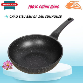 Chảo đá sâu lòng sunhouse 20/24/26/28cm