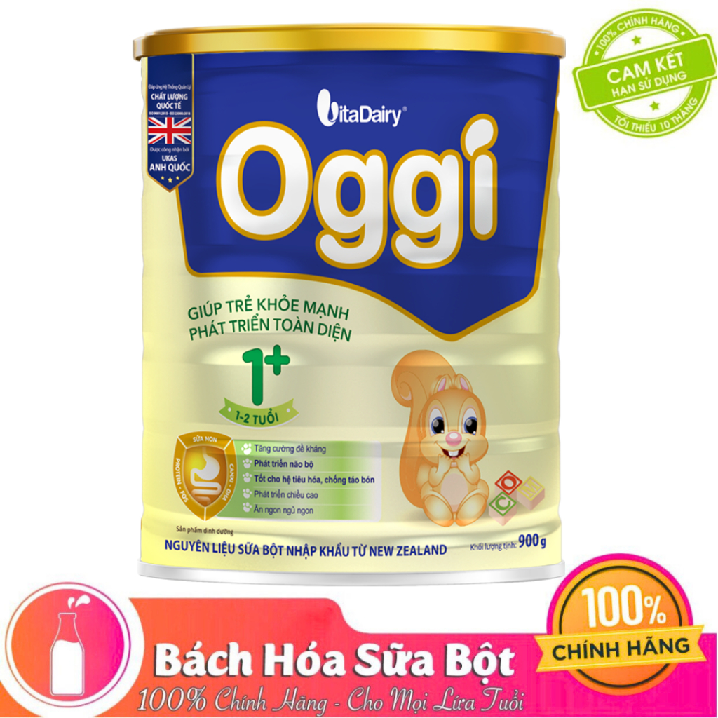 Sữa Bột OGGI 1+ 900g