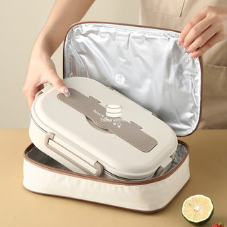 Túi giữ nhiệt chất liệu cao cấp, túi đựng hộp cơm văn phòng giữ nhiệt chống thấm nước túi giữ nhiệt
