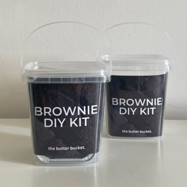 Set nguyên liệu tự làm bánh Brownie ít ngọt - the butter bucket