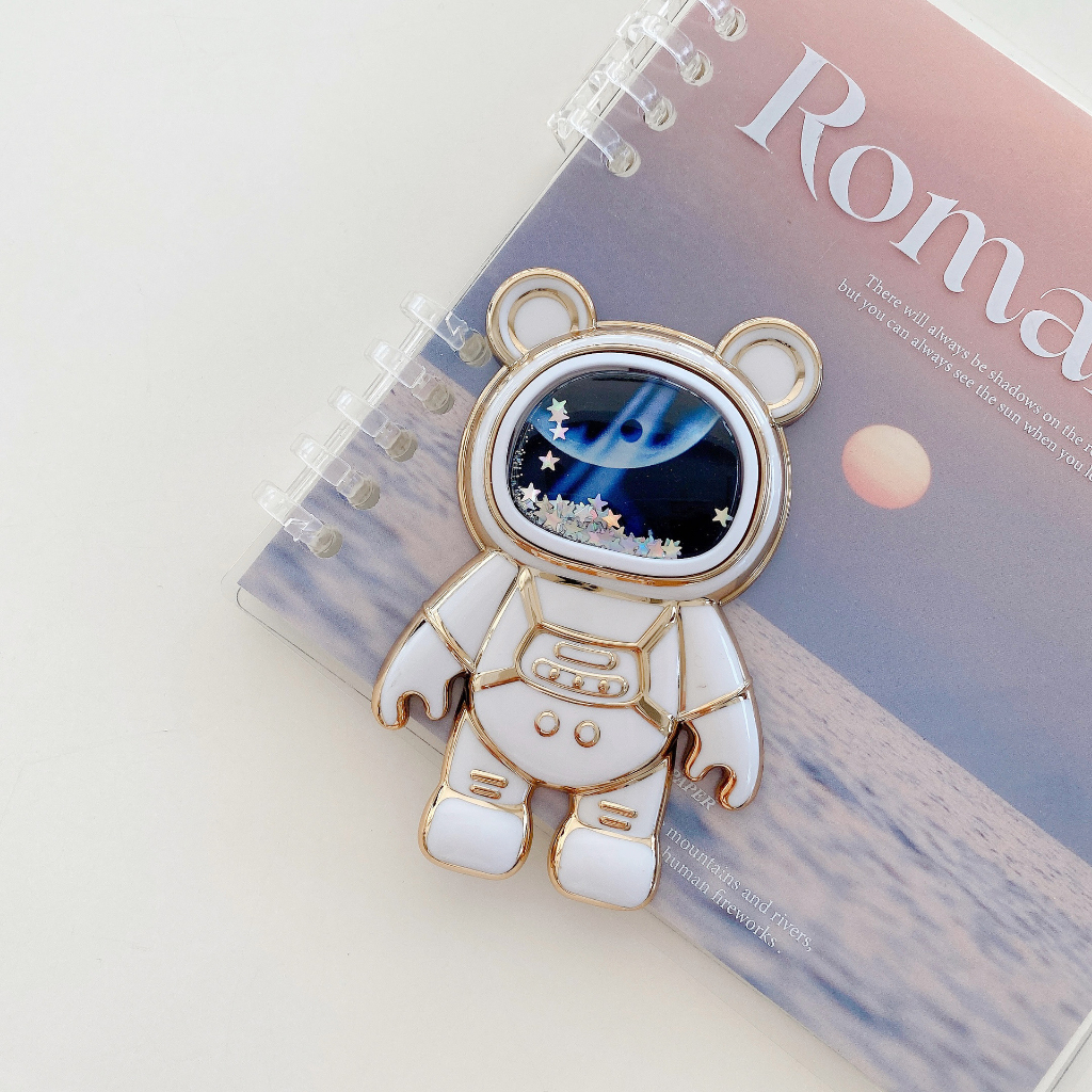 Giá đỡ Olie gấu phi hành gia 6D ring điện thoại