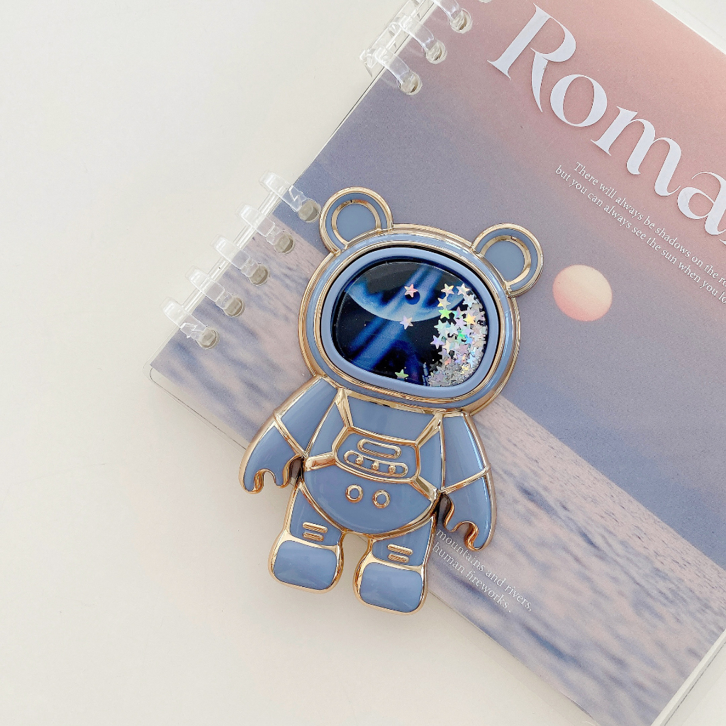 Giá đỡ Olie gấu phi hành gia 6D ring điện thoại