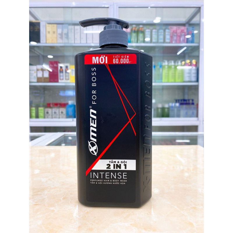 Dầu Gội - Tắm Gội 2in1 Nam Hương Nước Hoa X-Men For Boss Intense 650g date 2026