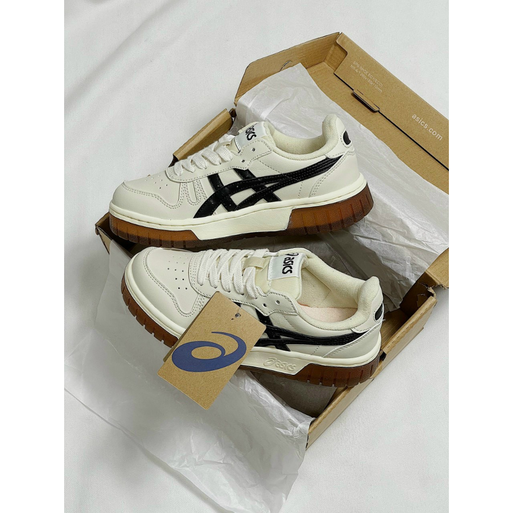 Giày Thể Thao Nam nữ O_ A.sic Court đủ màu nâu kem hồng xám, Giày MZ Sneaker cổ thấp bản Cao Cấp