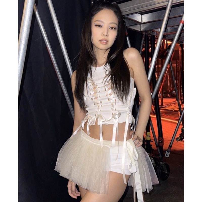 CHÂN VÁY BALLETCORE JENNIE BLACKPINK ĐỦ MÀU