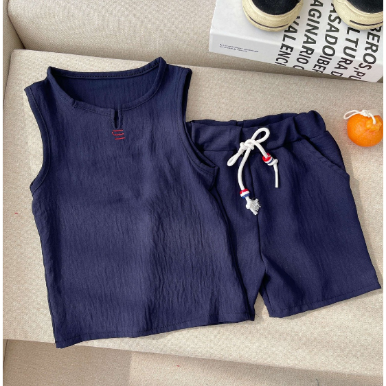 Bộ đũi cộc cho bé trai bé gái, đồ bộ cho bé phong cách Hàn Quốc  Be Korea