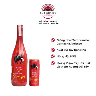 Rượu vang sủi Tây Ban Nha Red Sparkling Sangria