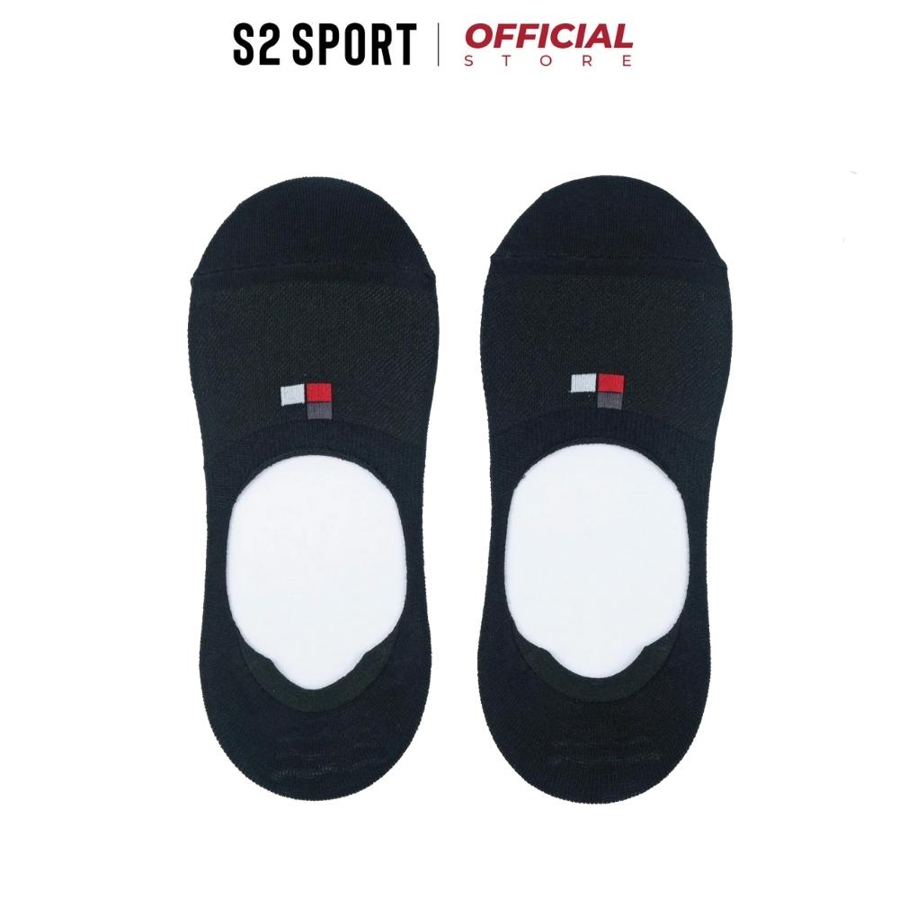 Tất lười nam S2 SPORT Bizmen CO08 vớ giày lười cotton kháng khuẩn thoáng khi khử mùi chống hôi chân chống trượt gót