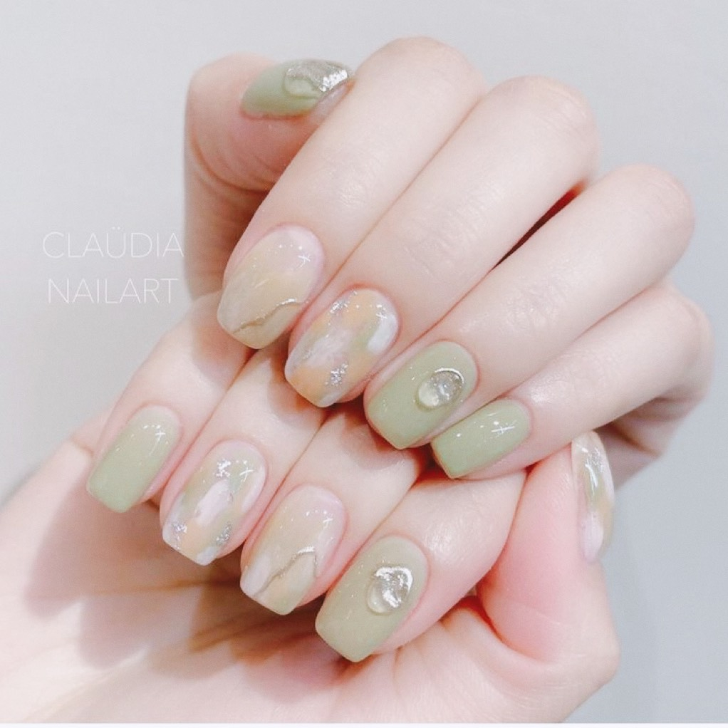 Sơn Thạch Rêu Nail  màu siêu đẹp trang trí móng mới 15ml-Sơn gel móng tay thạch