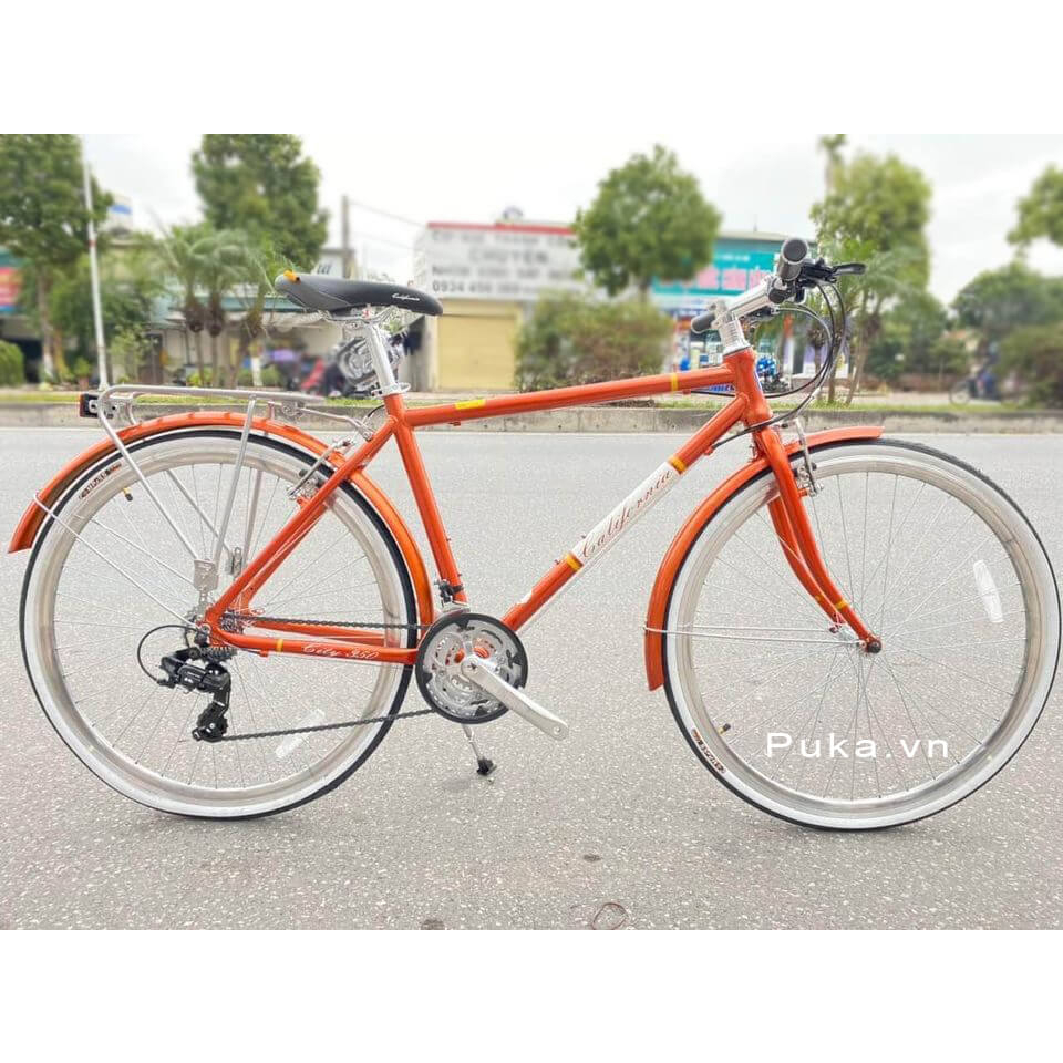 Xe đạp touring Canifornia city 350 bánh 700c phù hợp cả nam và nữ