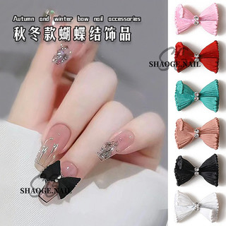 Charm nơ- charm đính đá charm gắn móng đính móng trang trí móng tay nghệ thuật