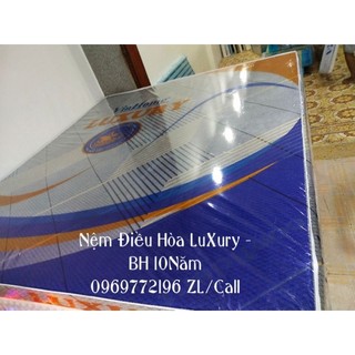 Nệm Đều Hòa Thông hơi luxury bảo hành 10 năm xẹp lún