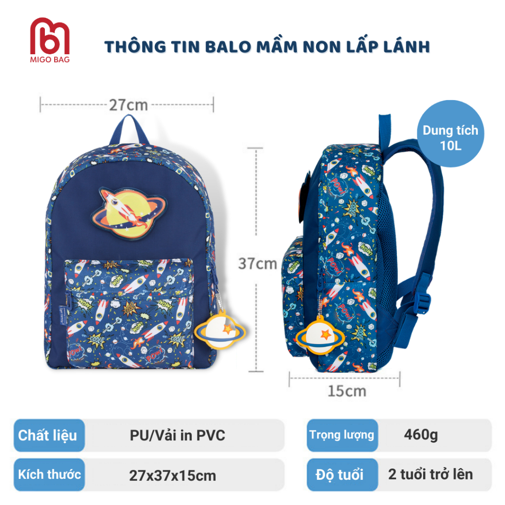 Balo Cho Bé Cấp 1 Lấp Lánh Siêu Bền, Balo Đi Học Cho Bé Chính Hãng Tiger Family Bảo Hành 1 Năm
