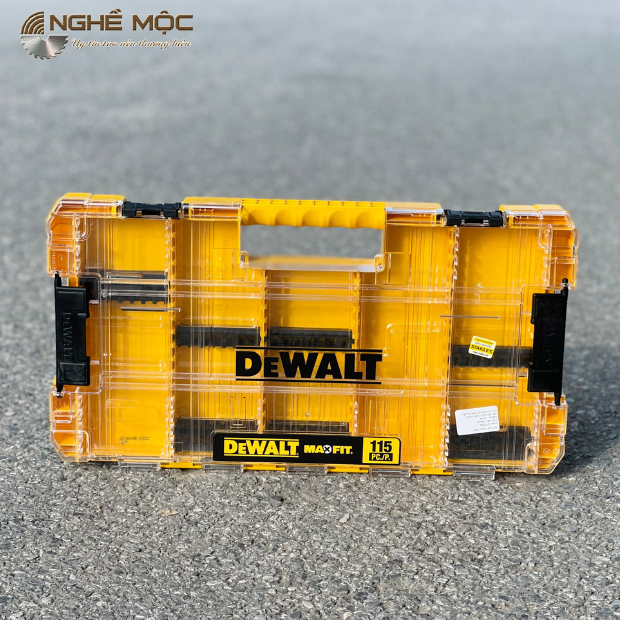 Hộp nhựa Tough - Case Dewalt DT70804 hộp đựng vít Dewalt chính hãng Nghề Mộc